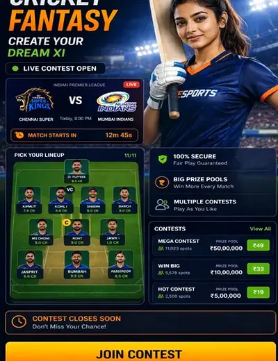 9fgame (9 f game) fantasy cricket & matchday visual 3